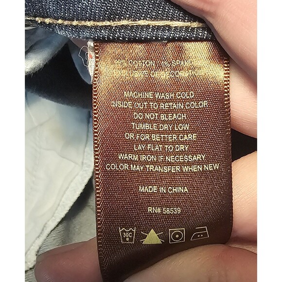 Kut From The Kloth Womens Farrah Baby Boot Cut Jeans Blue Stretch Medium Wash 14 - Picture 6 of 16